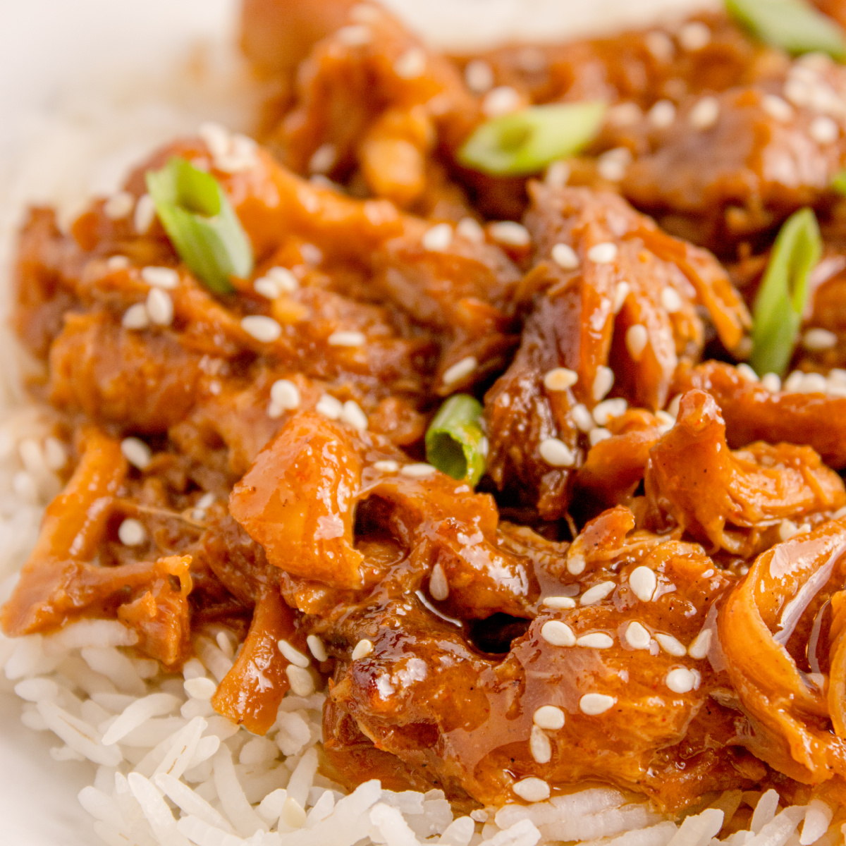 Slow Cooker Korean BBQ Chicken