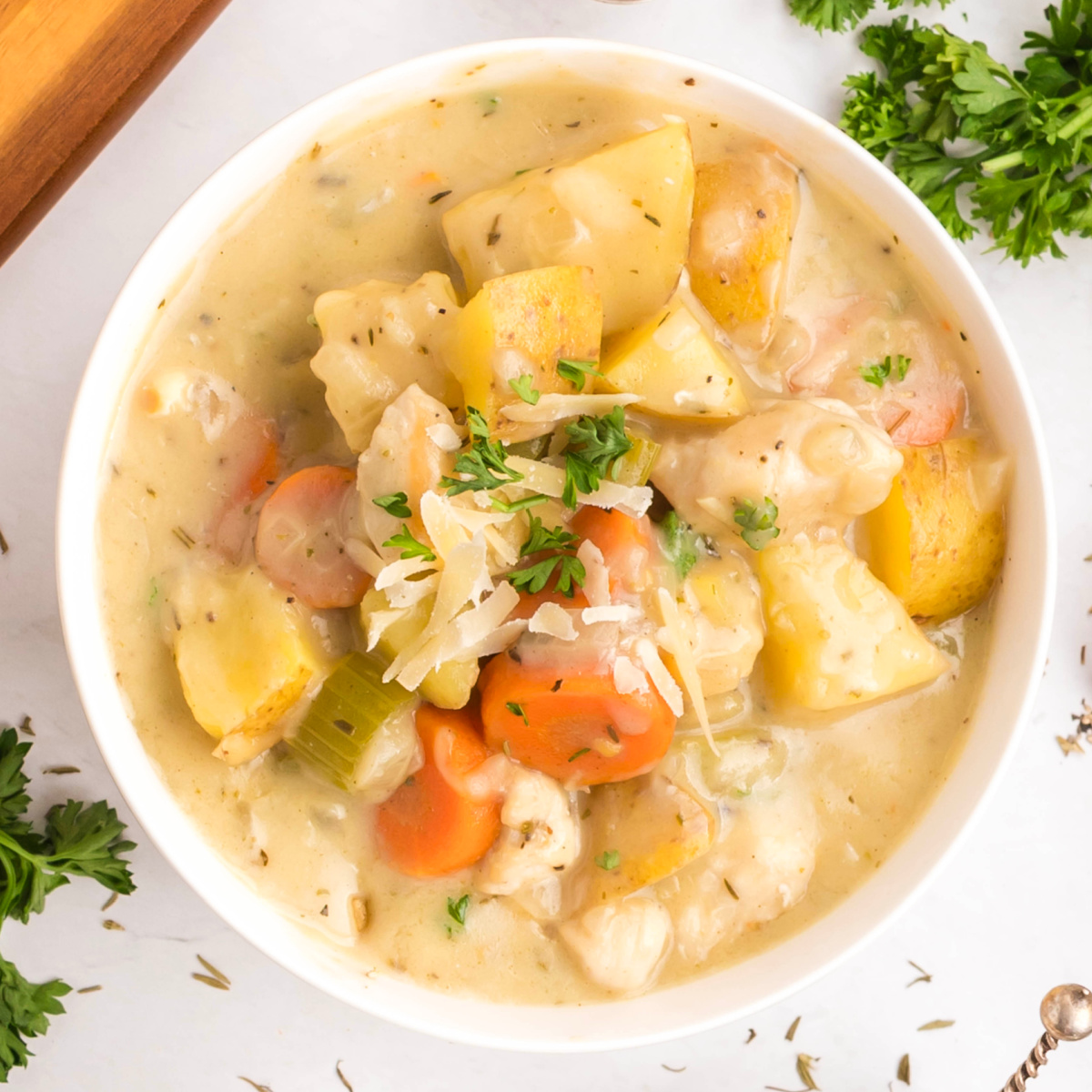Creamy Chicken Stew