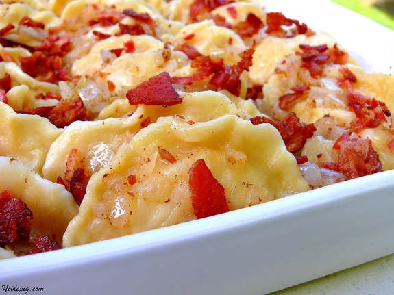 Crafting the ultimate Polish comfort food, homemade pierogi, is definitely a labor of love . From perfecting the dough to nailing the cheesy potatoes and farmer's cheese filling, get ready to enjoy the authentic recipe that's been a staple in my Polish family for years. pierogi dish